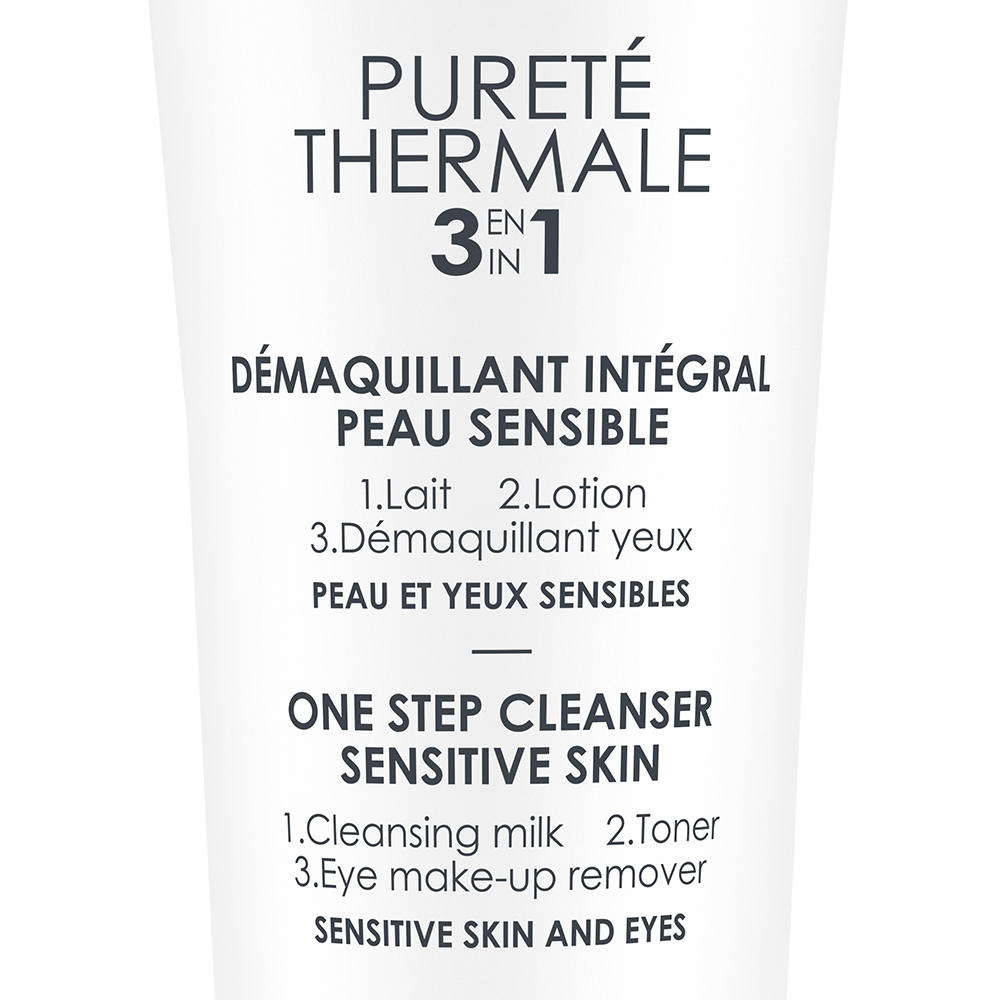 Vichy Purete Thermale Struccante Integrale 3in1 per pelle e occhi sensibili 300 ml
