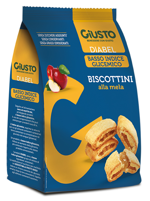 GIUSTO S/Z Bisc.Mela 250g