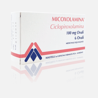 Micoxolamina Ovuli Vaginali 100 mg Ciclopiroxolamina 6 Ovuli Vaginali
