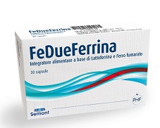 Fedueferrina integratore alimentare a base di ferro 30 capsule