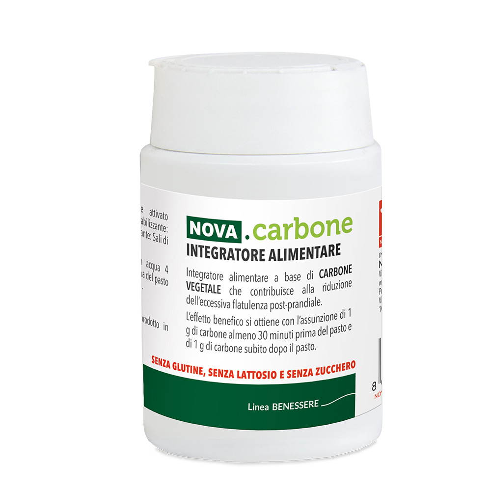 Nova Carbone Vegetale 120 Compresse