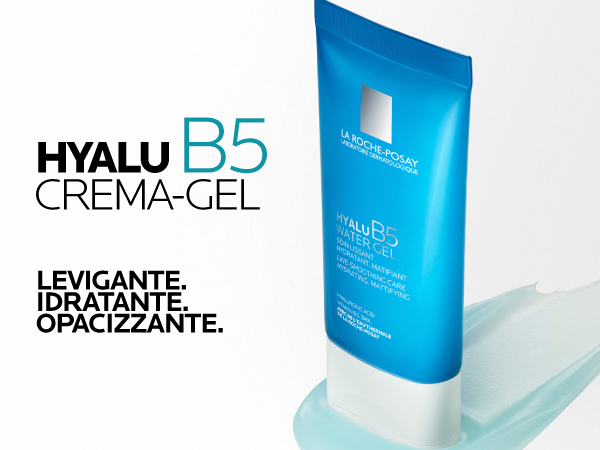 La Roche-Posay Hyalu B5 Acqua-Gel, Gel rinfrescante istantaneo adatto a tutti i tipi di pelle,  40ml​