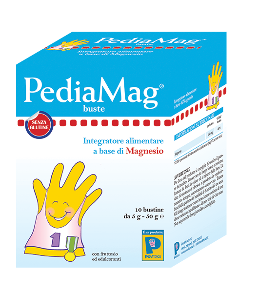 Pediamag Integratore Di Magnesio E Vitamina C 10 Bustine