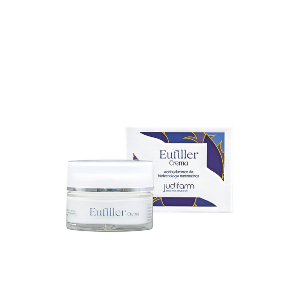 Eufiller Crema Viso per rughe di espressione ed imperfezioni cutanee a base di acido ialuronico - 50 ml
