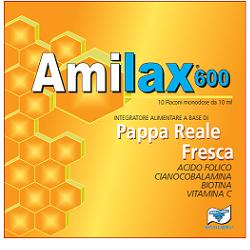 Amilax Pappa Reale 10 Flaconi 10 Ml