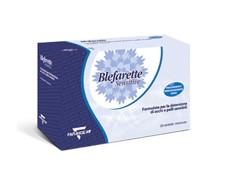 Blefarette Sensitive Salviette monouso per la detersione di occhi e pelli sensibili 20 pezzi