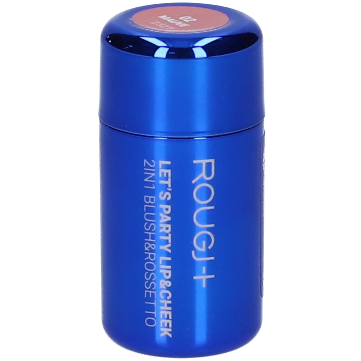 Rougj+ Let's Party Lip & Cheek 2in1 Stick Labbra e Guance 02 Malva