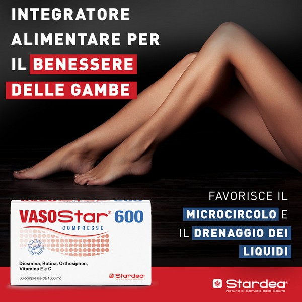 Vasostar 600 Integratore 30 Compresse