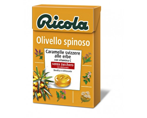 Ricola Olivello Spinoso Caramelle Svizzere Alle Erbe Senza Zucchero 50 g