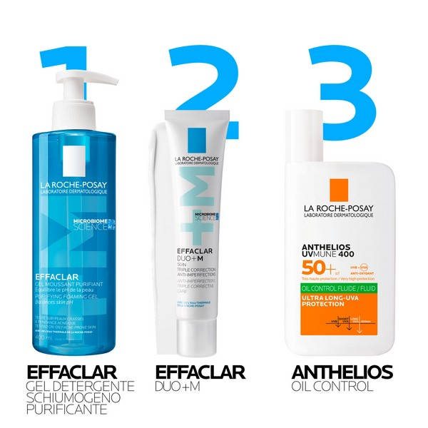 La Roche-Posay Effaclar Duo+M Trattamento Viso Anti-imperfezioni per pelle mista, grassa o a tendenza acneica 40 ml
