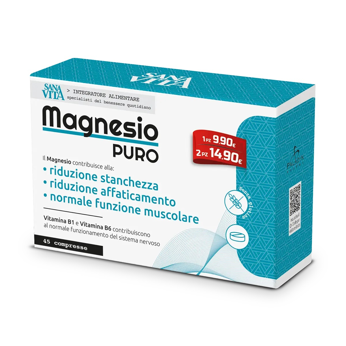 SANAVITA MAGNESIO PURO 45CPR