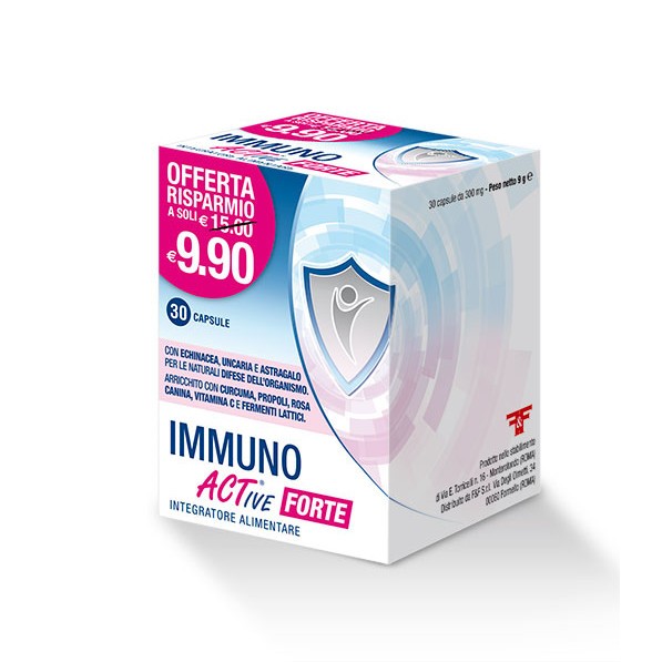 Immuno Active Forte Integratore 30 capsule
