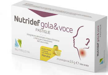 NUTRIDEF GOLA&amp;VOCE MI/LI20PAST