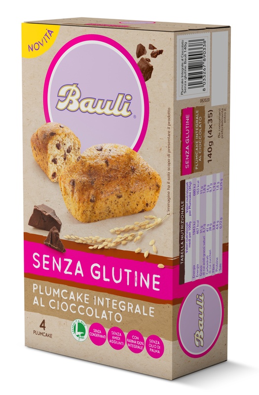 BAULI Plumcake S/G Int.Ciocc.
