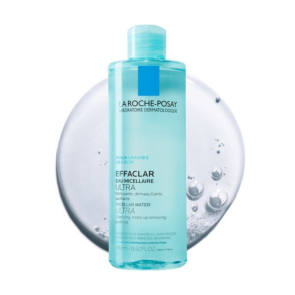 La Roche-Posay Effaclar Detergente Viso Acqua Micellare per pelle mista, grassa o a tendenza acneica 400 ml