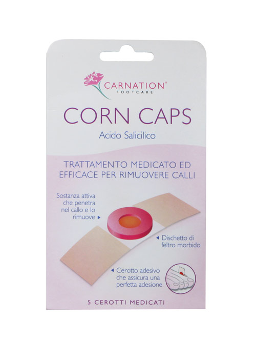 CORN CAPS Acido Salicilico trattamento per rimuovere calli