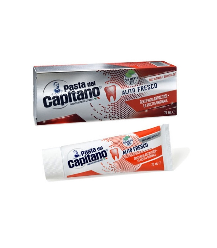 Pasta del Capitano Dentifricio ALITO FRESCO Nuova Formulazione 75ML