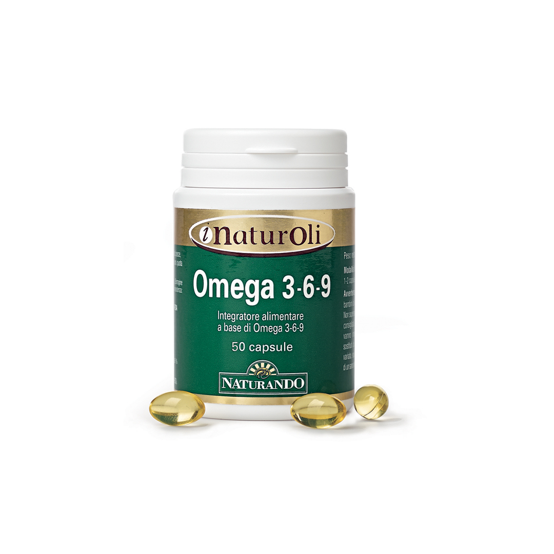 Naturando Omega 3-6-9 Integratore 50 Compresse