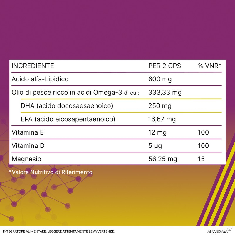 ALANerv Age - Integratore antiossidante - 20 Capsule