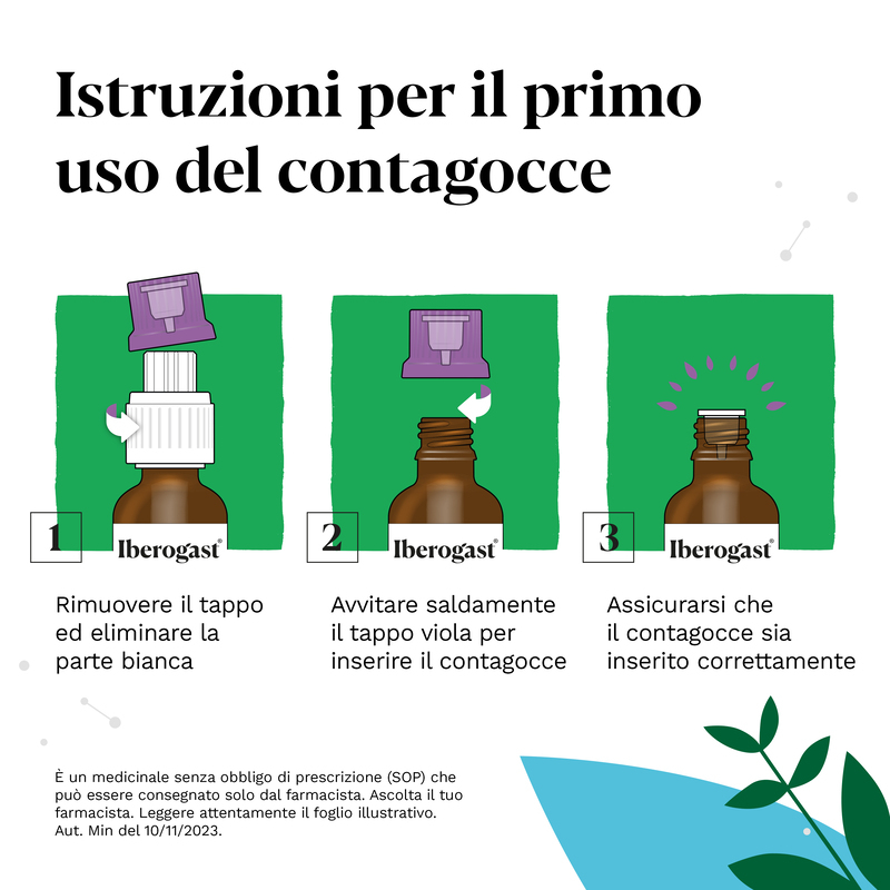 Iberogast Advance Medicinale Fitoterapico Per Il Trattamento Della Dispepsia Funzionale e Disturbi Gastrointestinali come Mal Di Stomaco, Gocce Orali, 50 ml