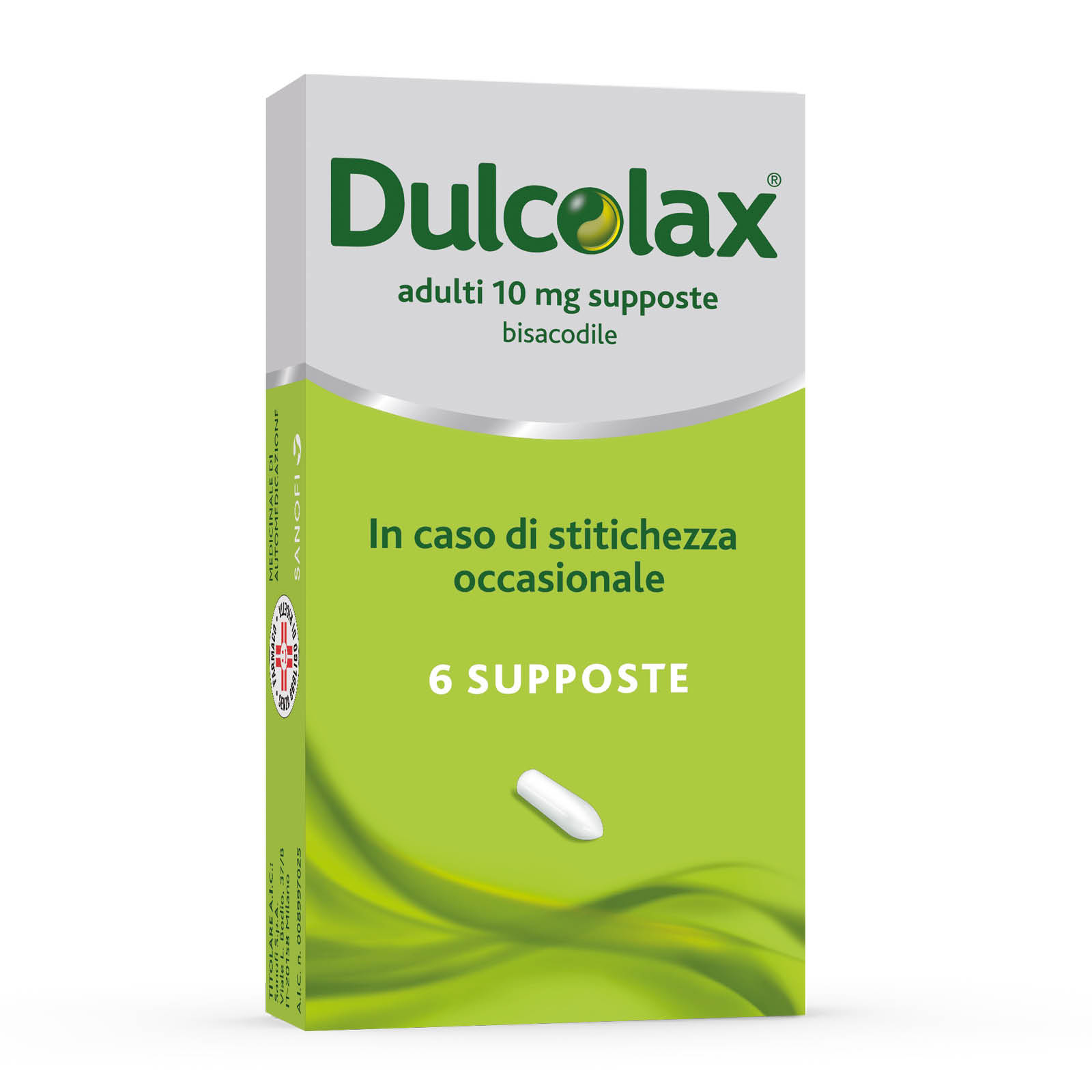 Dulcolax Supposte Adulti Lassative 10 mg Bisacodile 6 Supposte