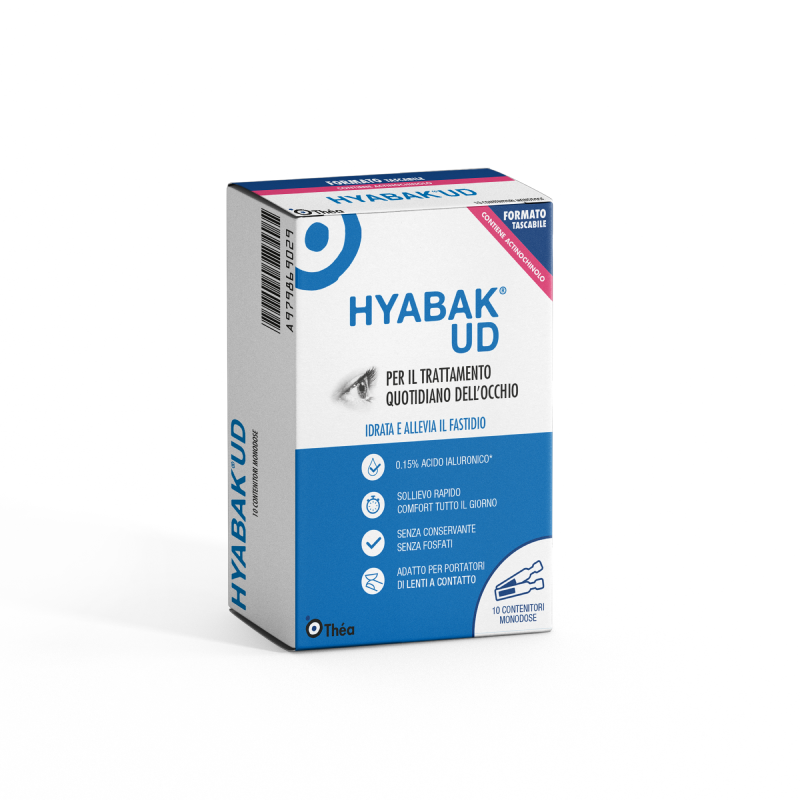 Hyabak UD Collirio 10 Flaconcini Monodose