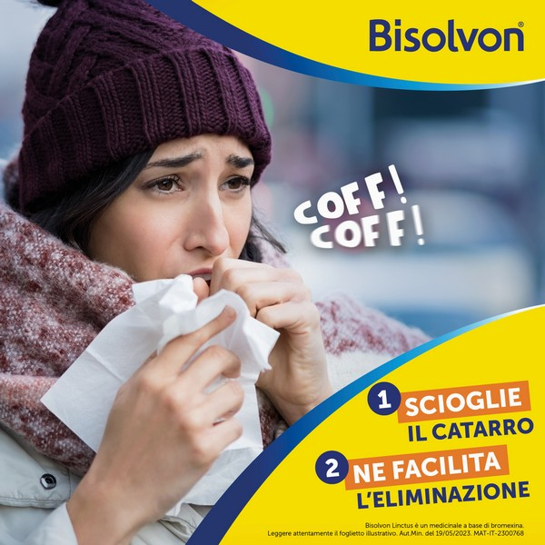 Bisolvon Linctus Sciroppo 4mg/5ml Tosse Grassa Mucolitico 250 ml