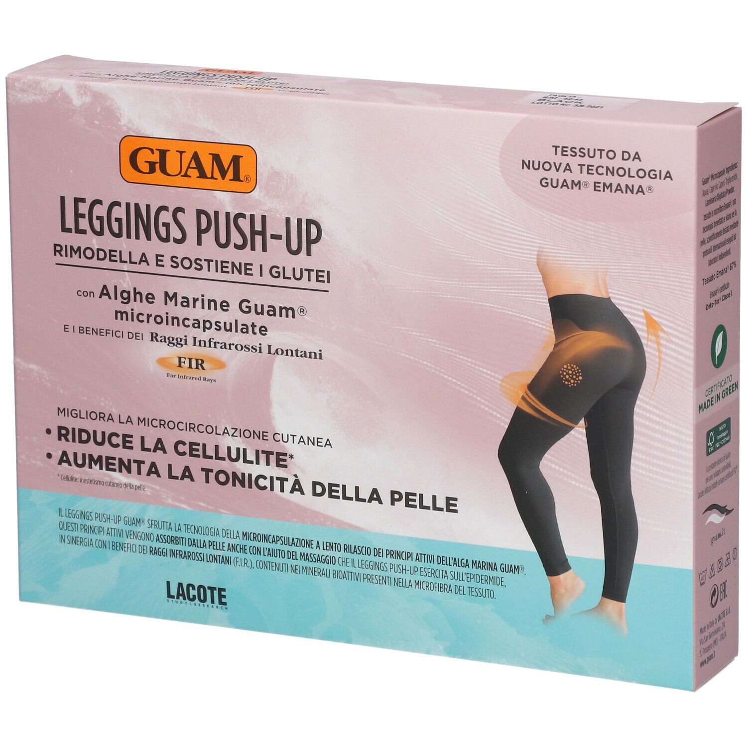GUAM LEGGINGS PUSHUP GLUT S/M