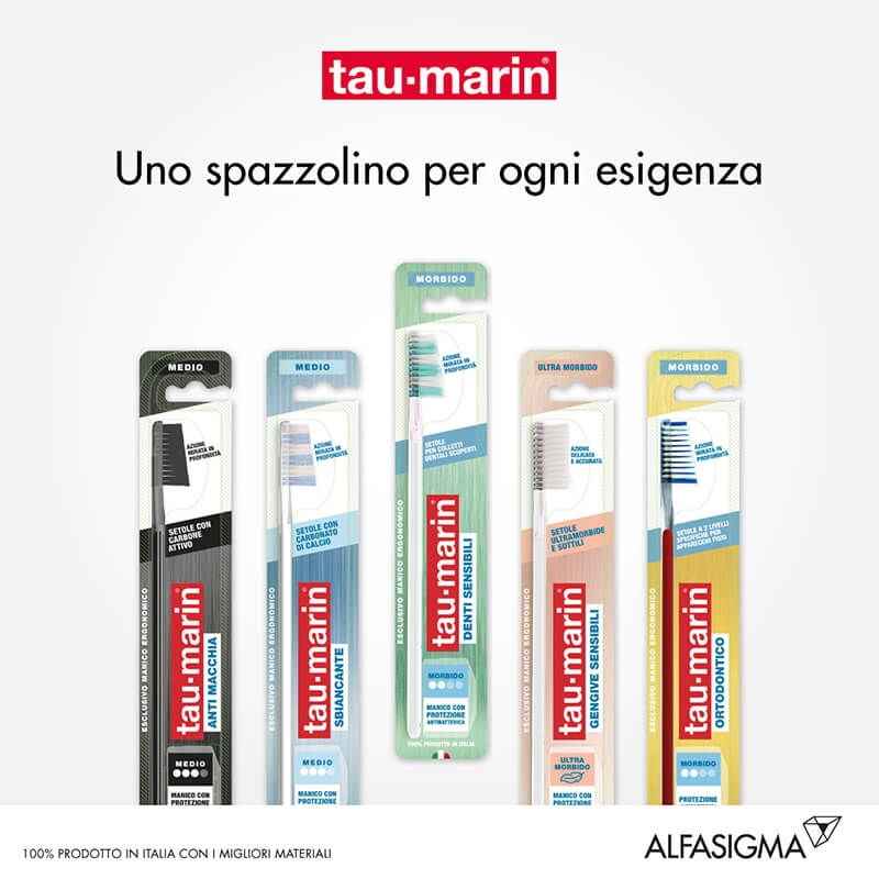 Tau Marin Sensitive Denti Spazzolino Setole Morbide