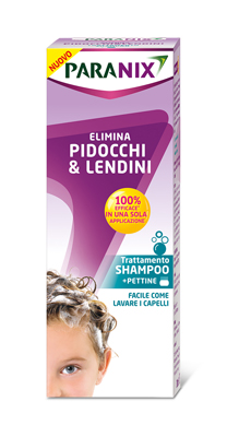 Paranix Shampoo Trattamento Per Eliminare Pidocchi E Lendini, 200ml