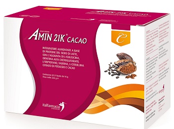 Amin 21K Integratore Gusto Cacao 21 Bustine