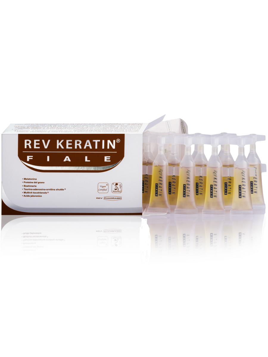 Rev Keratin Trattamento Anticaduta Capelli 15 Fiale