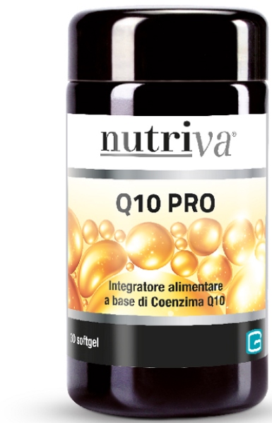 Nutriva Q10 Pro integratore alimentare utile come antiossidante e per la pelle 30 capsule