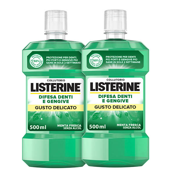 LISTERINE DENTI&amp;GENGIVE 2X500ML