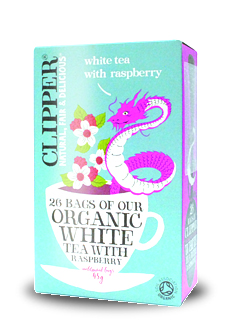 CLIPPER TE' BIANCO AL LAMPONE BIO 25 FILTRI 50 G