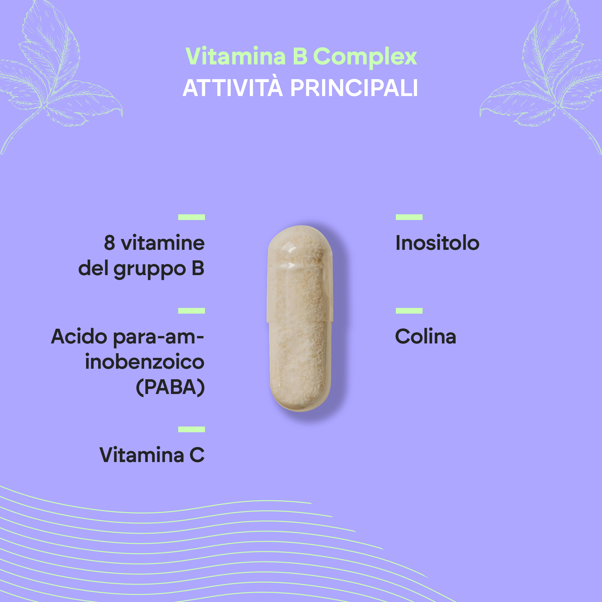 Nutralie Vitamina B Complex 90 Capsule - Integratore Di Vitamine B