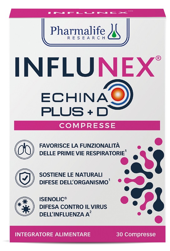 INFLUNEX ECHINA PLUS D 30CPR