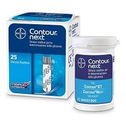 Contour Next - Strisce reattive per controllo glicemia - 25 pezzi