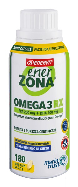 ENERZONA Omega 3 RX 180 cps x 0.5g