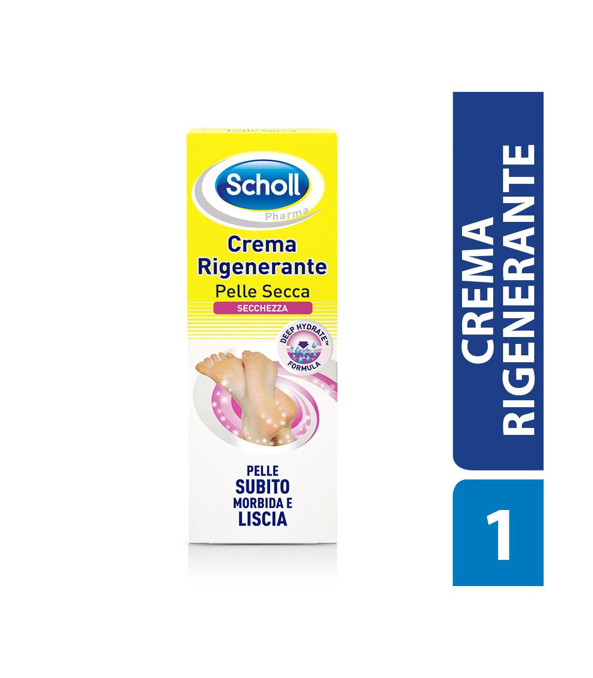 Scholl Crema Rigenerante Pelle Secca Piedi 60 ml