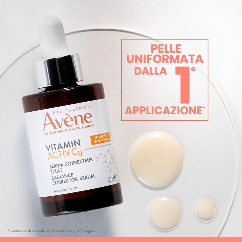 Eau Thermale Avène Vitamin Activ Cg Siero Correttore Luminosità, anti-età, 30ml 