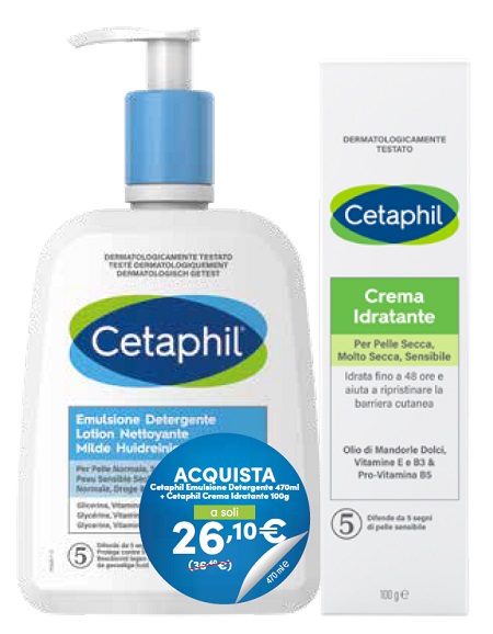 CETAPHIL BIPACK EMULS 470ML+CR