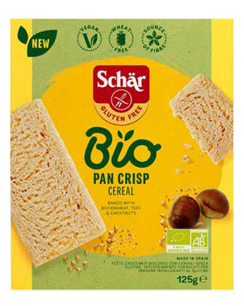 SCHAR BIO PAN CRISP CEREAL125G