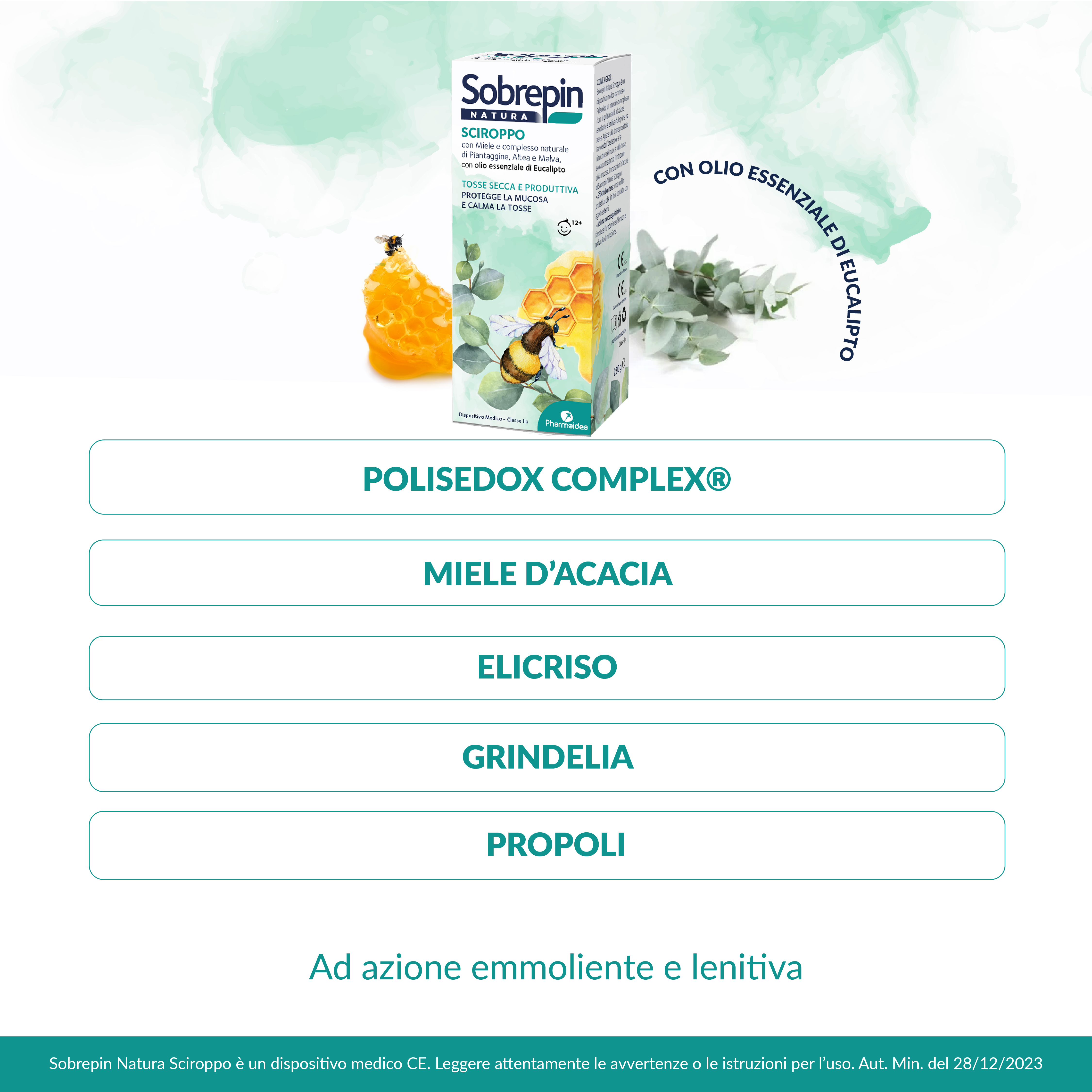 Sobrepin Natura Sciroppo Adulti Tosse Secca e Grassa