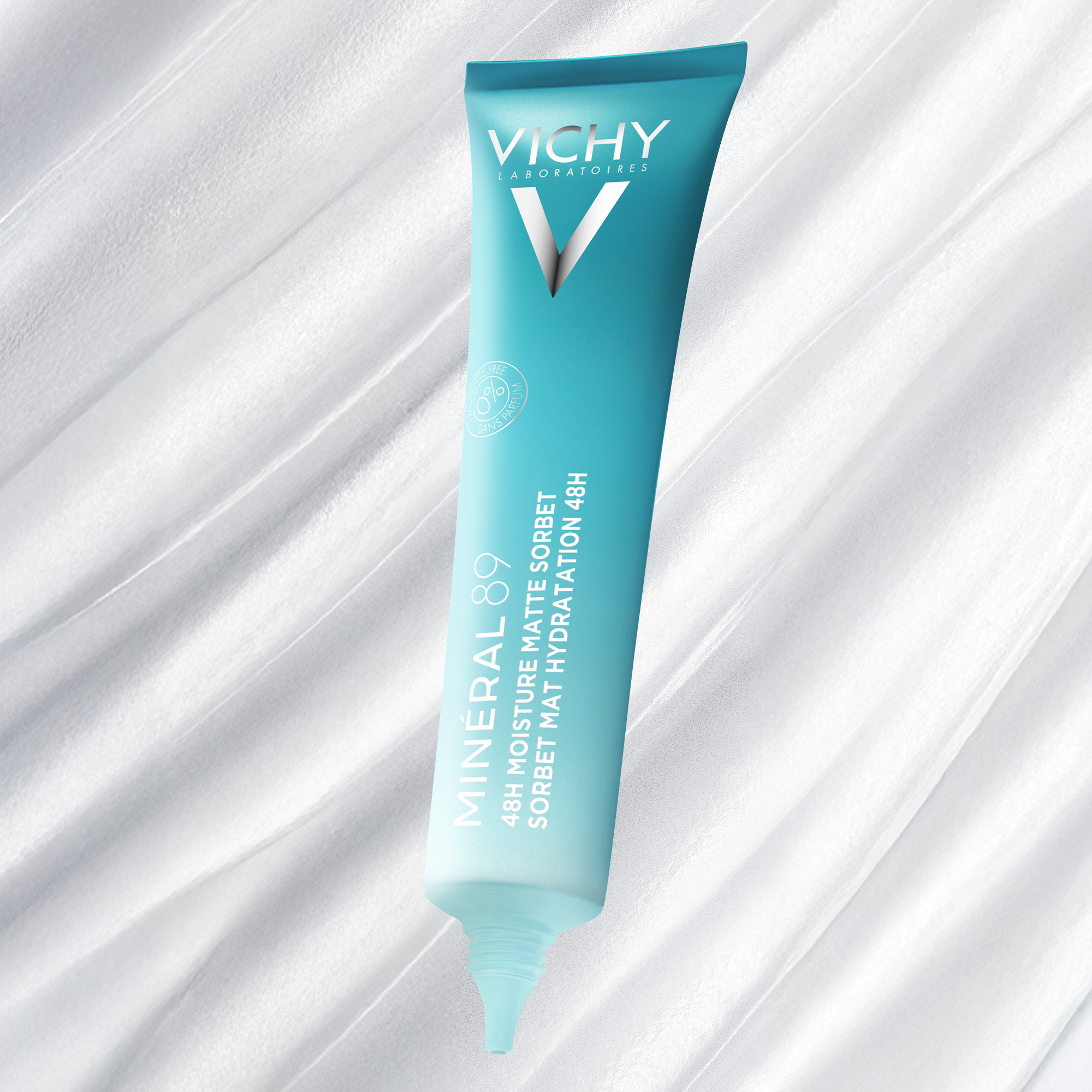 Vichy Mineral 89 - Moisture Matte Sorbet 48H Crema Idratante Opacizzante Viso 40ml