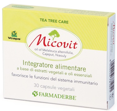 Farmaderbe Micovit Integratore Contro Infezioni Batteriche 30 Capsule