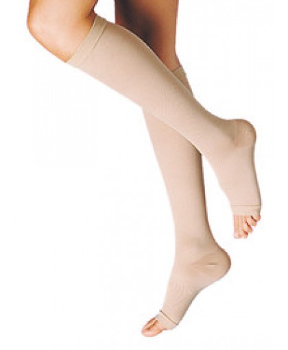 Dualsan Gambaletto Terapeutico A Compressione Decrescente KKL1 A Punta Aperta Unisex Misura 5