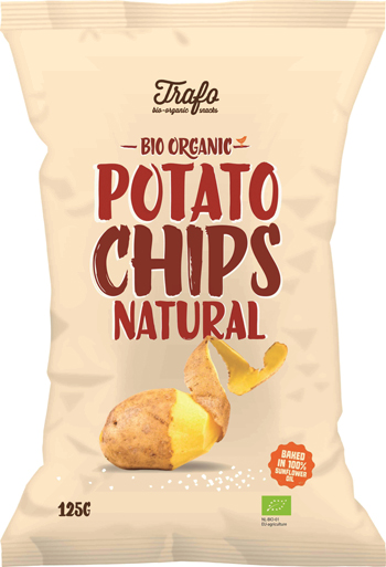 TRAFO BIO POTATO CHIPS NAT125G