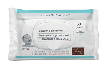 ACQUA NON ACQUA WIPES Fiocchi Di Riso Salviette 