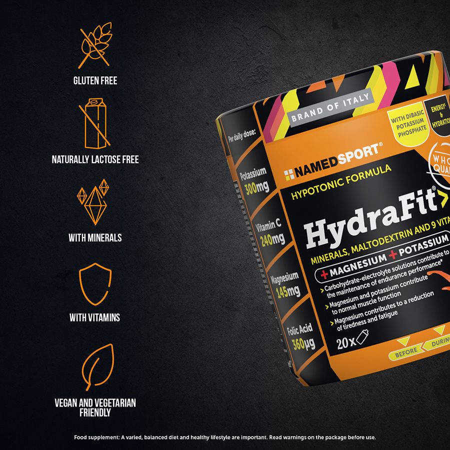 Named Sport Hydrafit 400 g - Integratore Di Sali Minerali